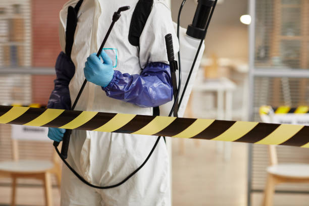 Professional Blood Cleanup technician working in Mesquite, TX